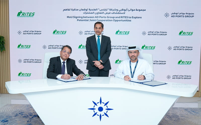 AD Ports Group Signs Strategic MoUs with Indian entities