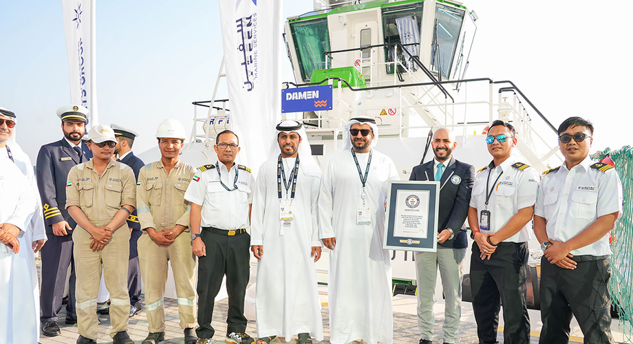 SAFEEN Group Achieves Guinness World Record™️for Most Powerful Electric Tugboat